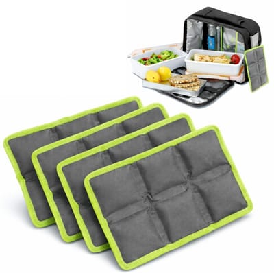 Dailygoods - Herbruikbare Ijspakketten voor Lunchboxen en Koeltassen (4 stuks)