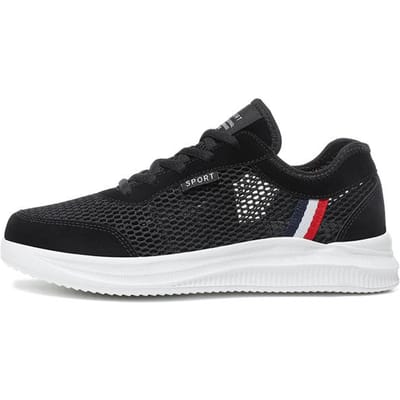 Mode Schoenen Wandelschoenen Herenschoenen Heren Casual Schoenen Lente Herfst Zweetabsorberend Ademend Canvas Schoenen Voor Heren Sneakers 45 zwart