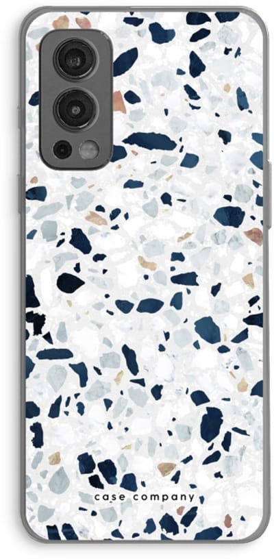 Case Company® - Hoesje geschikt voor OnePlus Nord 2 5G hoesje - Terrazzo N°1 - Soft Cover Telefoonhoesje - Bescherming aan alle Kanten en Schermrand