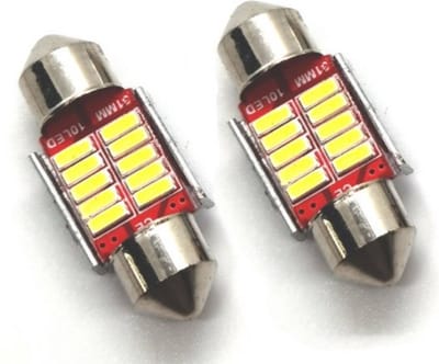 TLVX C5W 30mm Festoon LED Auto lampen / 2 stuks / 30 milimeter / Interieur lamp / Leeslamp / Sfeerverlichting dakhemel / Interior Bulb / Buislamp / Kofferbak verlichting Bagage / Instapverlichting led / Canbus Storingsvrij / 6000K Wit licht / 12V