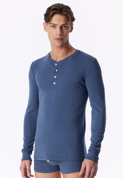 Shirt met lange mouwen in faded denim - Revival Karl-Heinz 4