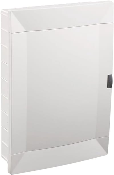 Inbouwkast Modules - Verdeelautomaat - Elektrische Installatie - 36 Module Capaciteit - 20x20x20 cm - Wit