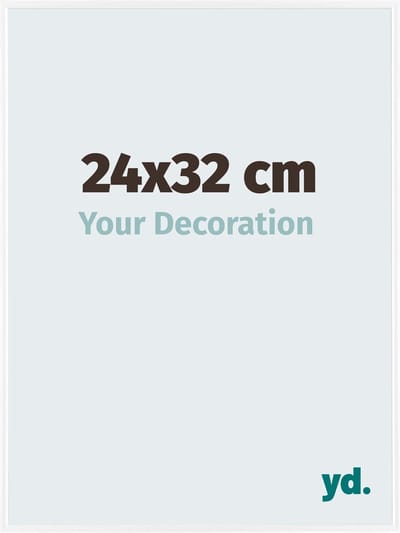 Your Decoration - Fotolijst 24x32 cm - Kunststof - Wit Hoogglans - Evry
