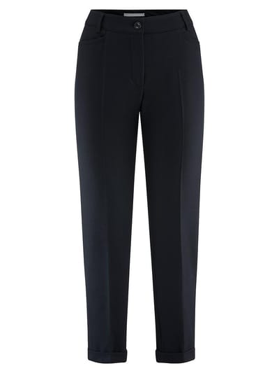 Enkellange Slim Fit-broek Van Raffaello Rossi blauw