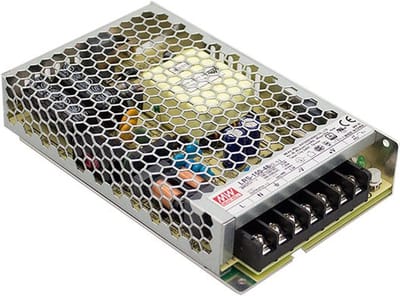 SCHAKELENDE VOEDING VOOR IT-APPARATUUR - 1 UITGANG - 150 W - 12 V - GESLOTEN CHASSIS - ENKEL VOOR PROFESSIONEEL GEBRUIK (LRS-150F-12)