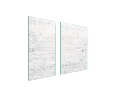 TMK ArtDeko - Snijplank - 75x52 cm - Glas - Houtmotief