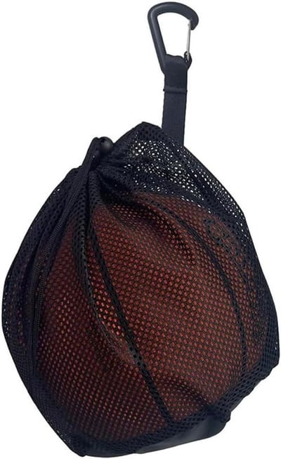 1 multifunctionele basketbaltas voor kinderen en volwassenen, draagbare rugzak en nettas