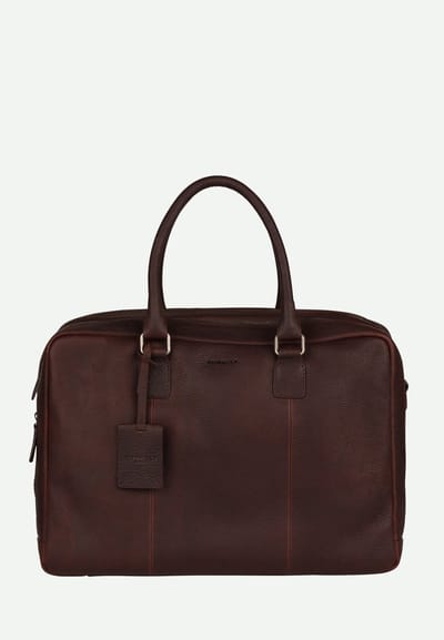 Burkely Fundamentals Antique Avery Worker 15.6'' - Laptoptas - Volwassenen - Bruin