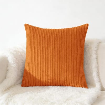 70x70 65x65 Grote Maat Corduroy Kussenhoes Zachte Pluche Flanellen Kussenhoes Pluizige Bankkussenhoes voor Sofa Woonkamer Decor 45x60cm