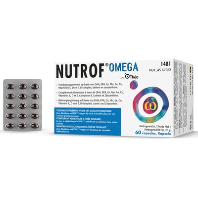 Nutrof Omega Voedingssupplement Ogen 60 Capsules