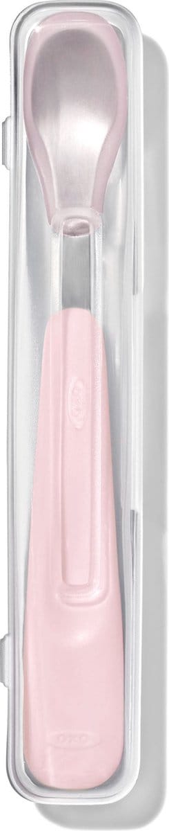 OXO tot Voedingslepel reisset - Babylepel - Lepel baby - Baby bestek - Baby servies - Blossom