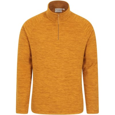 Mountain Warehouse Dames/Dames Snowdon II Fleece Top (Mosterd)