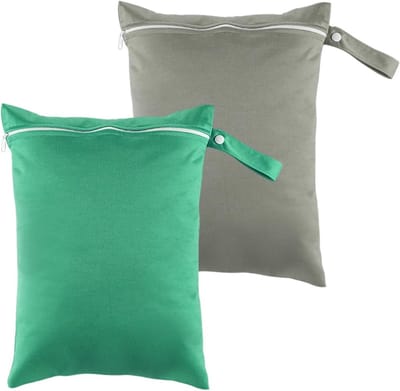 2x Waterdichte Waszak voor Natte Kleding en Zwemspullen – Reis en Sport