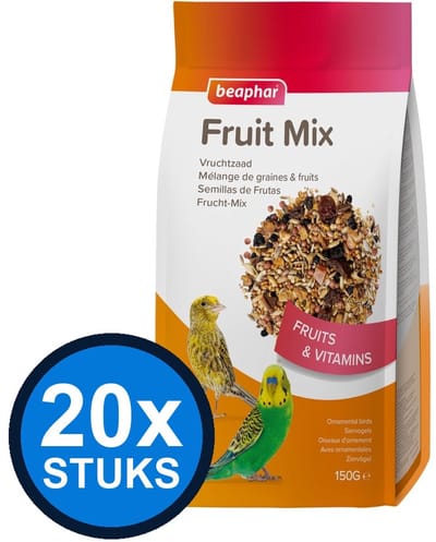 20x Beaphar - vruchtzaad 150gr - Vogelvoer - 150 g
