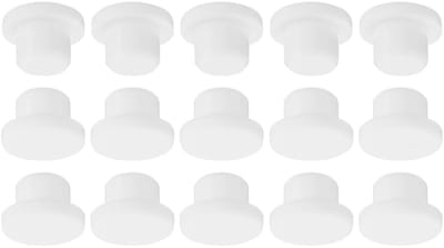 Dailygoods- Gatpluggen 9 stuks - Siliconen Afdichtingspluggen - Waterdichte Rubber Pluggen - Flexibele Paneelafdichtingen - Diameter 14 mm - Geschikt voor Keuken/Badkamer - Rubberen Pluggen