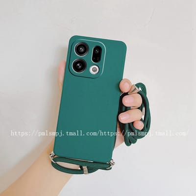 Hoesje voor OPPO Find X9 Pro X 9 Crossbody Nekband Koord Lanyard Zacht Hoesje voor Find X9pro Camera Bescherming Siliconen Cover Shell For Find X9 pro