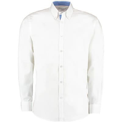 Chemise op maat met contrast Kustom Kit Premium Oxford