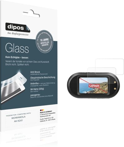 dipos – 2x Matte Pantserfolie geschikt voor WOWAWOLA AK-9241 | 9H Screenprotector