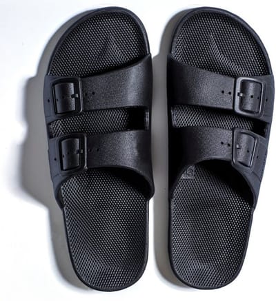 FREEDOM MOSES SLIPPERS BLACK-30/31