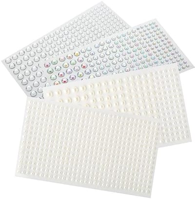 Parelsteentjes Stickers - Zelfklevende Kristallen Stickers voor Gezicht, Haar, Nagels en DIY Ambachten