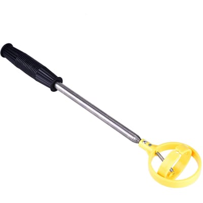 Ramasseur de balles de golf pratique Antenne télescopique Outil de ramassage Appareil Récupérateur Pelle (Jaune) jaune
