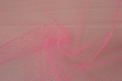 Tule stof - Roze - 150cm breed - 50 meter