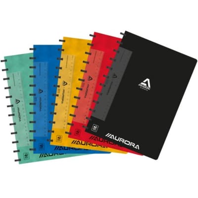 Schrift Adoc Classic A4 lijn 144 pagina's 90gr assorti