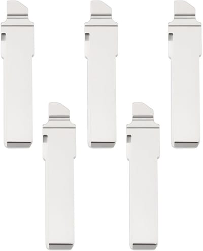Cosensi - Dailygoods - 5 Stuks Reservemesjes voor Autosleutels Compatibel met Diverse Modellen