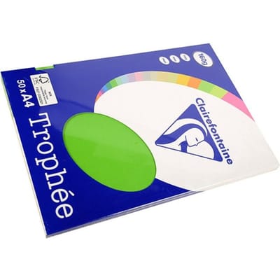 Clairefontaine Trophée - Grasgroen - Kopieerpapier- A4 160 gram - 50 vellen