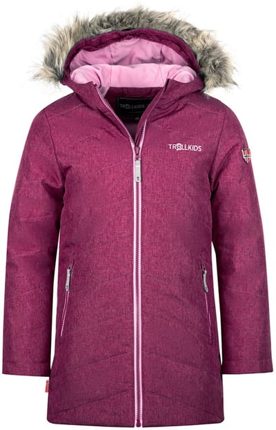 Trollkids Lifjell Jas Paars 92 cm Meisje