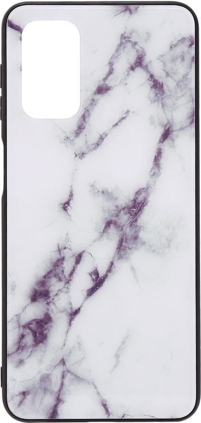 Shop4 - Samsung Galaxy A33 5G Hoesje - Harde Back Case Marmer Wit