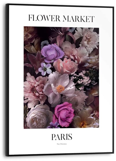 Schilderij Rose Garden - 40 x 30 - Hout - REINDERS