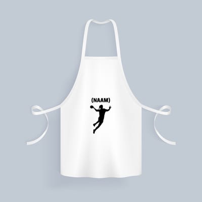 Akyol - handbal met eigen naam - Keukenschort - Handbal - handbalster - sport - 82 bij 71 cm