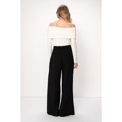 VIVEH Nyla Trousers & Denim Black Maat: 34 | Pantalons Outlet | Dames | Zwart