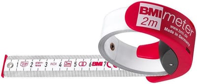 BMI BMImeter 2 m duimstok/rolmaat op een rolletje