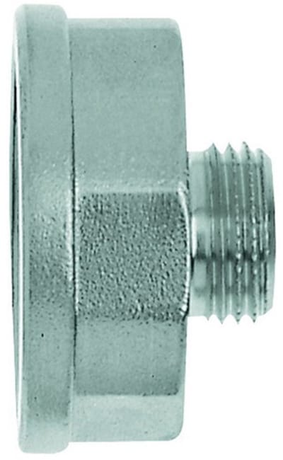 IMI Hydronic Engineering HEIMEIER Reductiestuk Rp 1 x R 3/4, messing vernikkeld, 2201-43.044