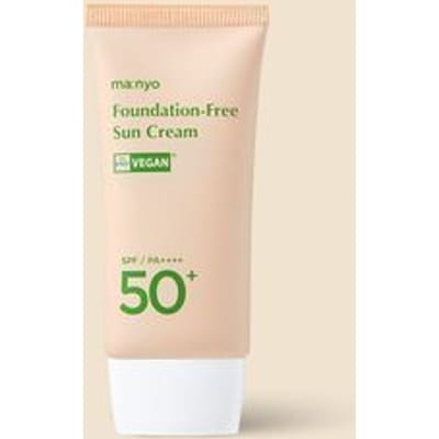Manyo Foundation-Free Zonnecrème SPF50+/PA++++ 50ml AUTHENTIEKE WINKEL