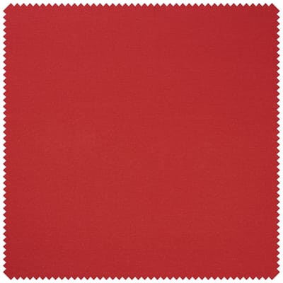Decoratieve stof linnen optiek "Uni" - Granada -Rood