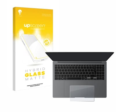 upscreen - Screenprotector voor Samsung Galaxy Book5 Pro 16" (Touch Trackpad) - Folie Beschermfolie Beschermglas matte