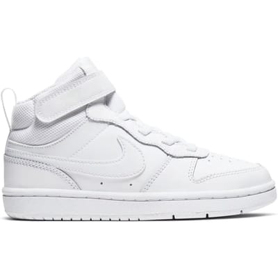 Nike - Court Borough Mid 2 (PSV) - Nike Kinderschoenen - 28,5 - Wit