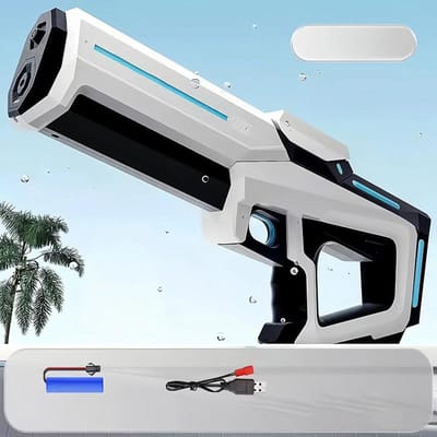 Elektrische Waterpistolen voor Volwassenen Krachtige Spuit Automatische Waterzuiging Water Blasters Zomer Buiten Strand Speelgoed voor Kinderen Cadeau