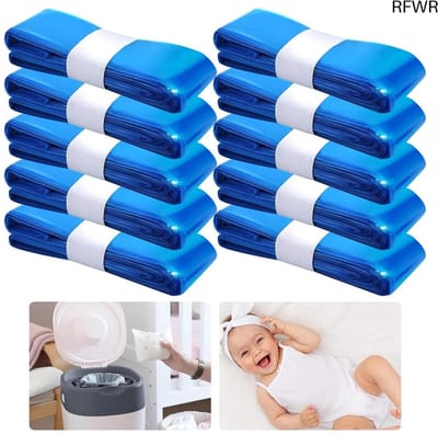 RFWR® 10 Stuks Navulcassettes voor Luieremmers - Compatibel met Veelzijdige Modellen