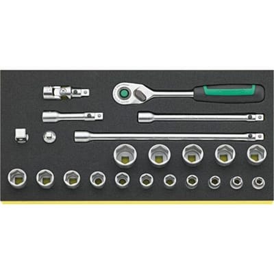 Stahlwille TCS 3/8 ZOLL 456/16/7 QR 96830370 Dopsleutelset