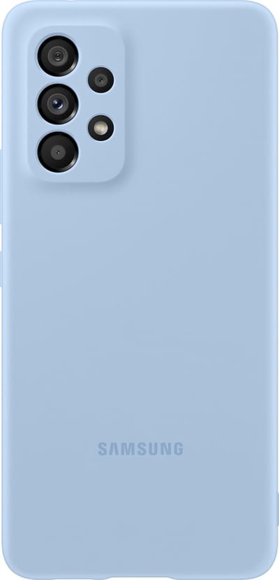 Samsung Siliconen Hoesje - Samsung Galaxy A53 - Blauw