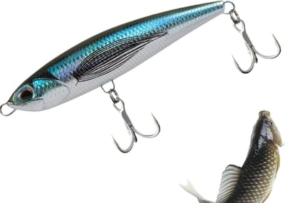 Vis Aas - Zinkend Potlood - Vissen Op Zee - Levensechte Imitatie - 145 cm - B