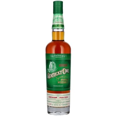 Kentucky Uil Bourbon Kentucky Owl Bourbon Whiskey ST. PATRICK'S EDITION 50% Vol. 0,7l