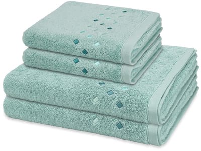 Ross Sonstiges 2 X handdoek 2 X douchehanddoek - in set 4 pack Stoneline