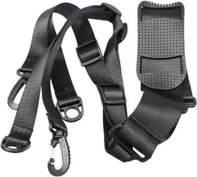 Draagriem voor step - Scooterband - Onderweg vervoeren - Verstelbaar en robuust - 100-160 cm - Zwart
