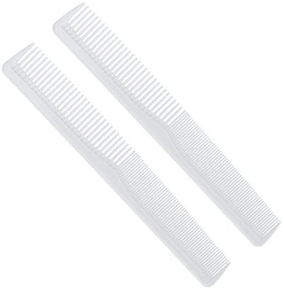 Dailygoods - Haarkammen - Dubbelzijdige knipkam - Antistatisch en duurzaam - Fijne tanden - Geschikt voor dames - 5 stuks