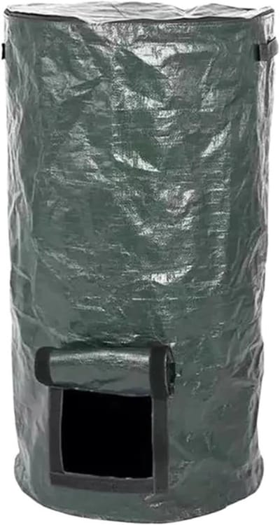Compost Zak - GFT Opvangbak - Tuinafval Verwerken - Herbruikbaar Materiaal - 35 x 60 cm - Groen